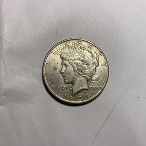 1934 Peace Silver Dollar $1 Coin Rare Date!
